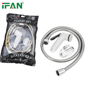 EUROCLIMA ODM <span class=keywords><strong>Douchette</strong></span> <span class=keywords><strong>WC</strong></span> portable en plastique, pistolet de pulvérisation <span class=keywords><strong>WC</strong></span>, ensemble de <span class=keywords><strong>douchette</strong></span> à main couleur blanche - Product Image 2