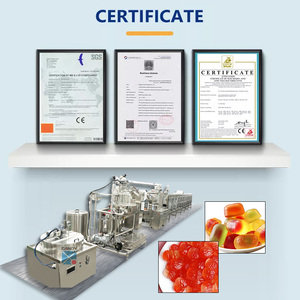 Dây Chuyền Sản Xuất Kẹo Gummy Hướng Dẫn Sử Dụng Tinh Bột Khuôn <span class=keywords><strong>Jelly</strong></span> Candy Máy Gummy Bear Candy <span class=keywords><strong>Machine</strong></span> - Product Image 3