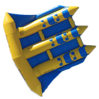 Summer Hot Selling Bonne qualité Mouche d'eau gonflable remorquable Poisson pour la location sur mer