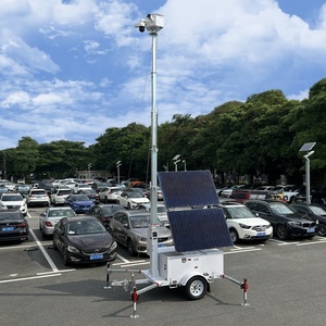 Năng lượng mặt trời cctv Trailer di động tháp giám sát 4 gam Wifi máy ảnh 4 gam Sim Thẻ 360 độ cho off-lưới an ninh trang trại trang trại giám sát - Product Image 2