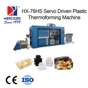 Công nghệ servo tiên tiến mới xuất khẩu chất lượng nhựa thermoforming máy cho PMMA sản xuất tấm thức ăn nhanh hộp vỉ - Product Image 4
