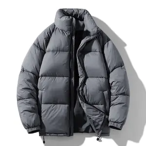 Veste polaire de sport de conception personnalisée OEM manteau à bulles personnalisé vestes en duvet d'hiver pour hommes