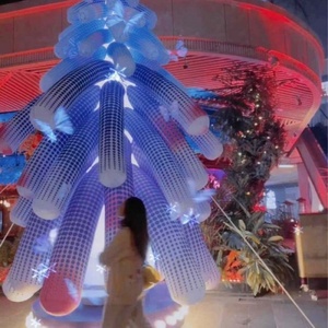 Hermoso Globo Inflable de Árbol de Navidad de 5 m de Altura para Decoración de Librerías, Discotecas y Fiestas Navideñas - Product Image 5