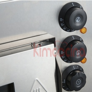 Thương mại đôi tấm Lò nướng điện công suất lớn bánh trung thu/bánh mì/bánh <span class=keywords><strong>pizza</strong></span>/bánh nướng lò nướng thép không gỉ có thể điều chỉnh - Product Image 3