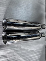 Embout d'échappement de camion diesel en acier inoxydable grande taille à paroi simple, fournisseur chinois, prix