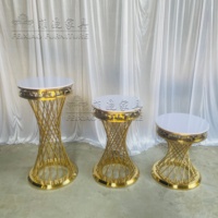 Table de décoration de mariage, table à gâteaux pour événements, mariage