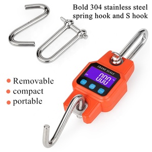 Cân Cần Cẩu Siêu Nhỏ 300Kg/50G Cân Móc Treo Công Nghiệp Xách Tay Cân Bằng Kỹ Thuật Số Bằng Thép Không Gỉ 4.0 BT USB - Product Image 3