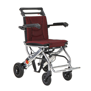 Impresión de transferencia de carbono, marco de aleación de aluminio, neumáticos, silla de rueda de goma sólida para ancianos y discapacitados - Product Image 4