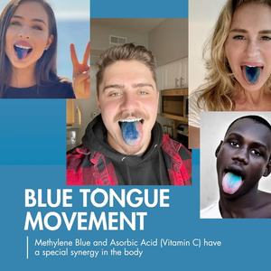 Groothandel Custom Private Label Brain <span class=keywords><strong>Health</strong></span> Methyleneblue Gummies Supplement Ondersteuning Brain <span class=keywords><strong>Memory</strong></span> Focus My-Blue Supplement Gummy - Product Image 4