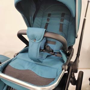 3-इन-1 हल्के एल्यूमीनियम मिश्र धातु फोल्डिंग बेबी स्टलर पोर्टेबल लिनन कैरोकोट और शिशु से लेकर बच्चे तक कार सीट - Product Image 6
