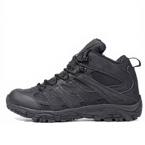 Botas tácticas TSB2 color caqui, caña alta, con cordones, impermeables, para exteriores, para todas las estaciones, de cuero, para hombre, para senderismo. - Product Image 6