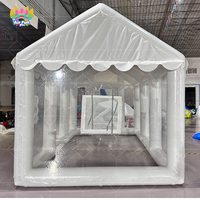 Tente gonflable de fête en PVC de haute qualité, imperméable, imprimée UV, structure de tente d'événement en plein air