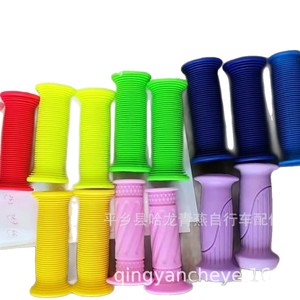Poignées de guidon de vélo 22,2 mm en TPR souple antidérapantes, accessoires pour vélos d'enfants, inspection de qualité importée - Product Image 5