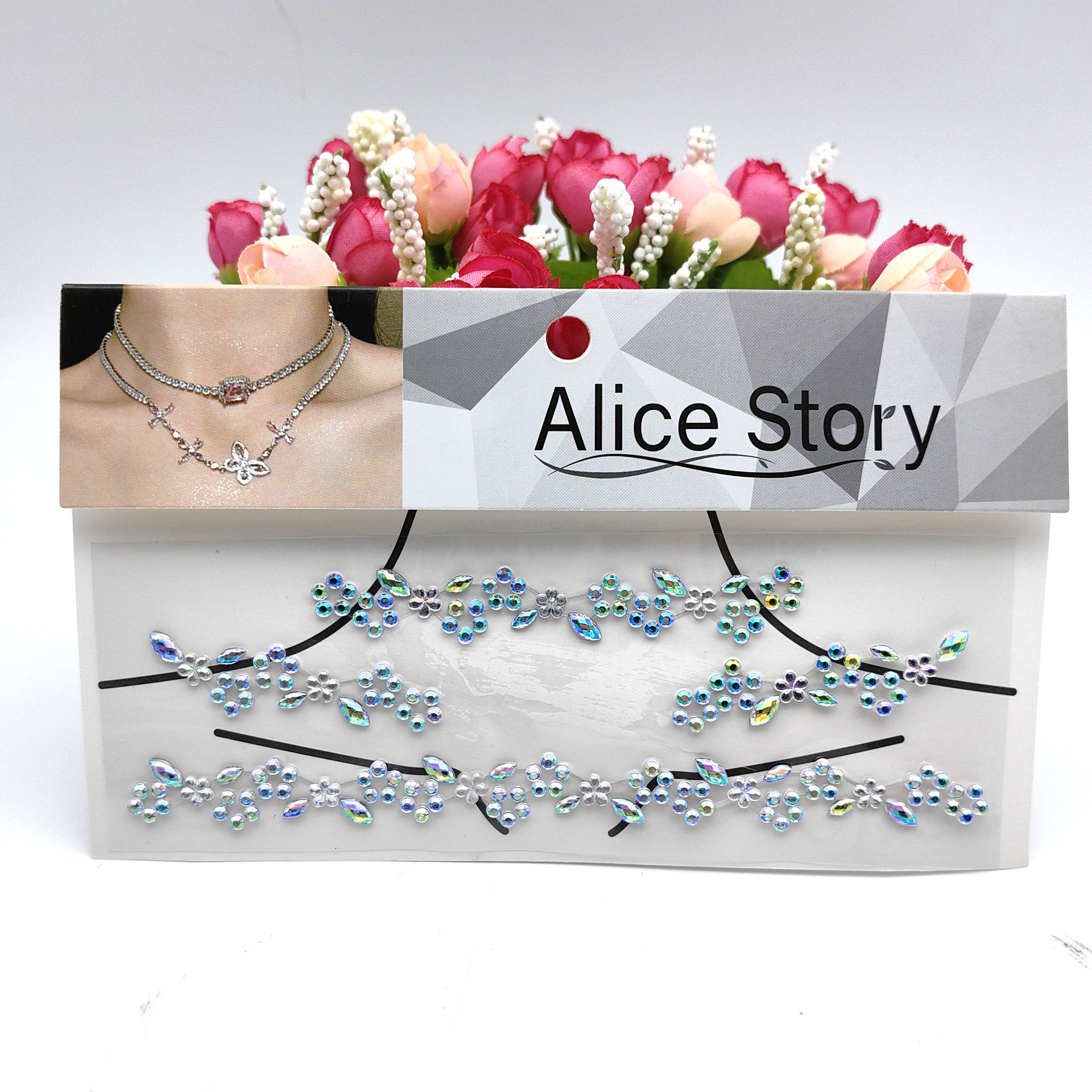 Feuilles de prunier (blanc)