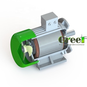 เครื่องกำเนิดไฟฟ้าพลังงานลม 8kW 100RPM / เครื่องกำเนิดไฟฟ้ากระแสสลับ พร้อมเครื่องกำเนิดแม่เหล็กความเร็วรอบต่ำสำหรับขาย - Product Image 3