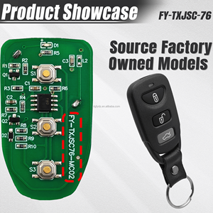 Bán Hot 433Mhz Clone điều khiển từ xa phổ OEM Key Fob cho việc học tập cố định Mã nhà để xe Cửa màn trập mở cửa - Product Image 5
