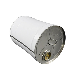 Bidon rond en tôle de 18 L, seau de 18 litres, baril, fût <span class=keywords><strong>avec</strong></span> <span class=keywords><strong>bec</strong></span> <span class=keywords><strong>verseur</strong></span> et couvercle pour aérosol, pour usage chimique - Product Image 4