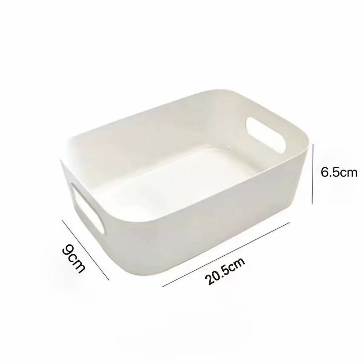 milky white storage box
