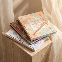Carnet de planification de mariage A4 de luxe personnalisé avec couverture rigide et spirale, 8*10 pouces, organisateur et livre d'or de mariage, papier d'impression