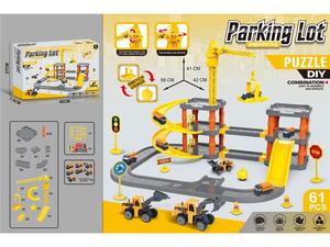 2025 nouveaux jouets d'aventure pour <span class=keywords><strong>enfants</strong></span> Tiktok populaire Puzzle garçon bébé moulé sous pression camion <span class=keywords><strong>de</strong></span> pompiers voiture Parking jouet voiture en gros - Product Image 3