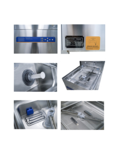 Lave-vaisselle grande capacité haute température CORE <span class=keywords><strong>PRO</strong></span> CP-DH60 - 40 plateaux/heure, type porte commerciale - Product Image 5
