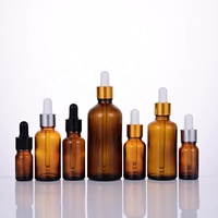 Botol Minyak Atsiri Amber Coklat 50ml Grosir Pabrik, Kemasan Botol Kaca Kosong 50ml Dengan Penutup Tetes dan Tutup Ulir