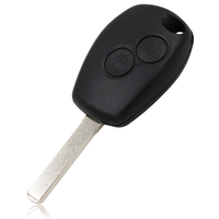 Télécommande à 2 boutons 433MHz pour Renault Kangoo Master Trafic avec puce PCF7946