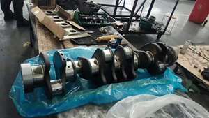 อะไหล่เครื่องยนต์ดีเซล 4jj1 4jh1 4kh1 4hg1 4hf1 4he1 4he1t 4hl1 4HK1 เพลาข้อเหวี่ยงมือสองสำหรับเครื่องยนต์อีซูซุ - Product Image 6