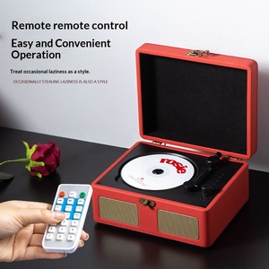 <span class=keywords><strong>Lecteur</strong></span> <span class=keywords><strong>CD</strong></span>/<span class=keywords><strong>DVD</strong></span>/VCD portable rétro 10W <span class=keywords><strong>HIFI</strong></span> FOME pour la musique KPOP, avec télécommande, idéal pour les cadeaux d'anniversaire - Product Image 2