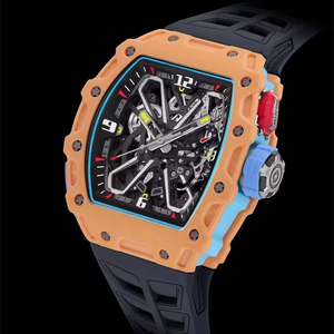 2026 Bestselling 3503 Orange Carbon Fiber Fashion Men's Automatic <b>Watch</b>, Sapphire Crystal Dial, High-Quality Mechanical <b>Watch</b> - Product Image 1