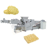 Machine à fabriquer les nouilles instantanées coréennes non frites Henan automatique à petite échelle Prix de la ligne de production