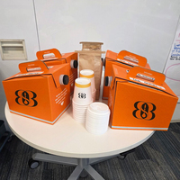 Boîte à café personnalisée avec logo, boîte à emporter, 1L-5L, distributeur de boissons isotherme pour boissons chaudes et froides, fournitures de restauration