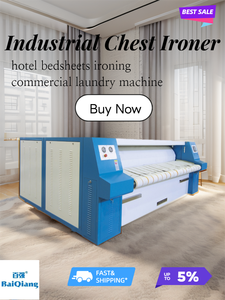 Planchadora Industrial Eléctrica <span class=keywords><strong>de</strong></span> Acero Inoxidable <span class=keywords><strong>de</strong></span> Alta Calidad para Hoteles y Lavanderías - Product Image 5