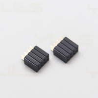 Offre Spéciale espacement 2.0mm hauteur 7.2mm Positions 02-40pins Double rangée prise latérale U extrémité 180 degrés broches en-tête connecteurs femelles