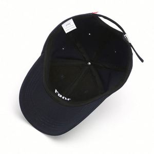 High Quality Multiple Color Custom logo Embroidery <b>Black</b> <b>Baseball</b> <b>Cap</b> Hats for Men - Product Image 5