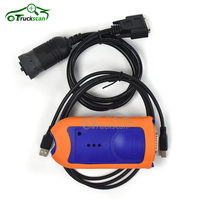 Lecteur de code C2 Laptop JD EDL V2, interface de service de liaison de données électronique pour outil de diagnostic de camions et de tracteurs