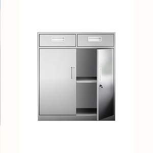 ตู้เก็บเอกสารสแตนเลส ยี่ห้อ Yu Zhengguan 4 ชั้น พร้อมกุญแจล็อค สำหรับสำนักงาน - Product Image 1