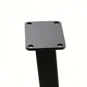 Pata de muebles de Metal de hierro fundido en forma de U moderna para comedor, cocina, Hotel, escuela al aire libre, para mesa de centro, silla, banco para exteriores - Product Image 4