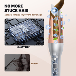 UKLISS Fer à boucler automatique sans fil avec rouleaux rotatifs, appareil de coiffure et de soin des cheveux, fer à friser automatique - Product Image 3