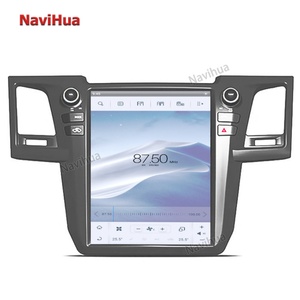 วิทยุติดรถยนต์ NAVIHUA ขนาด 12.1 นิ้ว ระบบ Android พร้อมระบบนำทาง GPS เครื่องเล่นมัลติมีเดีย วิทยุติดรถยนต์พร้อมวิดีโอ สำหรับรถยนต์โตโยต้า ฟอร์จูนเนอร์ ไฮลักซ์ รุ่น Tesla Style - Product Image 2