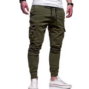 ¡Novedad de 2025! Pantalones <span class=keywords><strong>Cargo</strong></span> para Hombre con logotipo personalizado, rayas reflectantes, elásticos, deportivos, para Fitness, para correr, para Hombre - Product Image 2