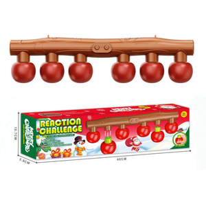 YS TOYS Gioco Acchiappa la Mela in Plastica per Feste di Natale, Giocattolo Educativo per Bambini 5-7 <span class=keywords><strong>Anni</strong></span>, Sfida di Allenamento della Reazione, <span class=keywords><strong>4</strong></span> AA - Product Image 6