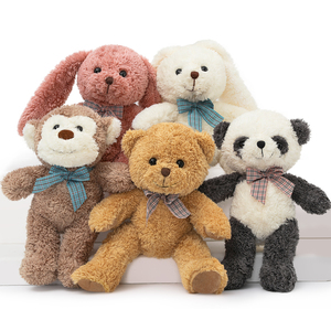 Hete Aanbieding VS op voorraad Kleine Schattige Pluche Dieren Speelgoed Mini Knuffels Diverse Soorten Kindercadeau Collectie Slaapkamerdecoratie - Product Image 1
