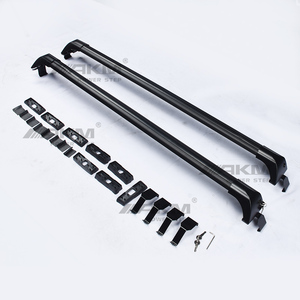 Portapacchi in Lega di Alluminio AKM con Copertura a Saracinesca 120/130/135cm Barra Portabagagli Capacità 100kg per SUV e Pickup - Product Image 2