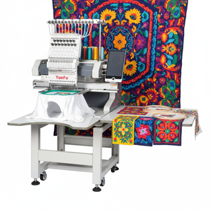 เครื่องปักคอมพิวเตอร์แบบแบนรุ่นใหม่ ความเร็ว 1200 รอบต่อนาที พื้นที่ปัก 400x600 มม. เครื่องมัลติฟังก์ชั่น สำหรับใช้ในบ้าน <span class=keywords><strong>ร้าน</strong></span>พิมพ์ - Product Image 1
