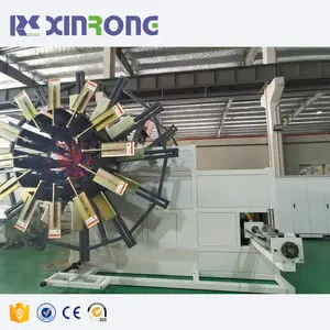 Xinrongsynchronization senkronizasyon ve otomasyon ekipmanları hdpe sarma boru pe ekstrüzyon yapma makinesi