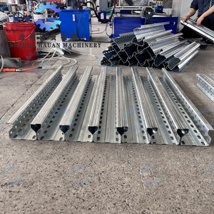 Warehouse Heavy-Duty Shelf Upright Forming Machine with PLC <b>Control</b> 38.5kW <b>Motor</b> & Engine 380V - Product Image 5