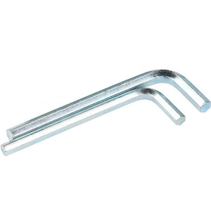 <span class=keywords><strong>Chiave</strong></span> <span class=keywords><strong>a</strong></span> brugola <span class=keywords><strong>esagonale</strong></span> <span class=keywords><strong>a</strong></span> braccio lungo con testa piatta <span class=keywords><strong>a</strong></span> L, zincata blu/bianca, DIN911 M2 M3 M4 M5 M6 M8 - Product Image 4