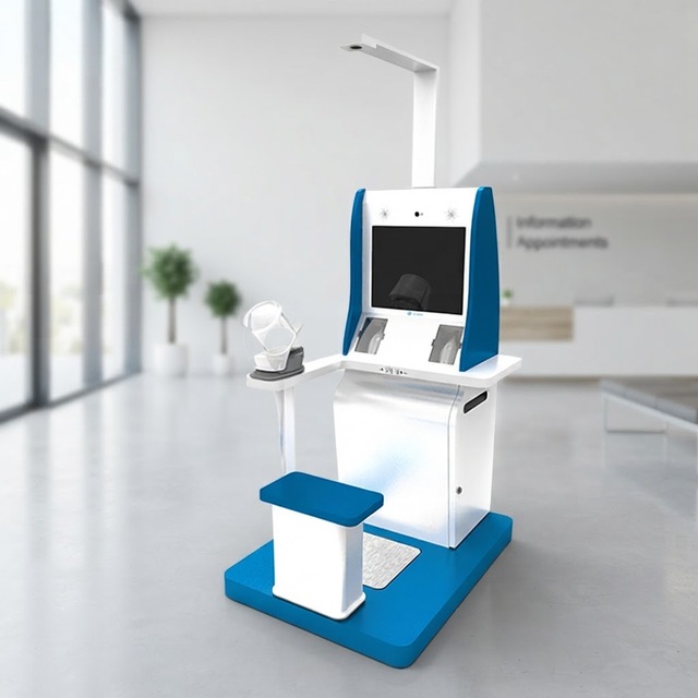OEM ODM Multi Function Touch Screen Physical Check Interactive Health Kiosk