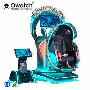 Mới nhất 360 độ VR ghế chuyển động 9D thực tế ảo mô phỏng tương tác trò chơi trong nhà máy cho trung tâm mua sắm làm PC kim loại - Product Image 2